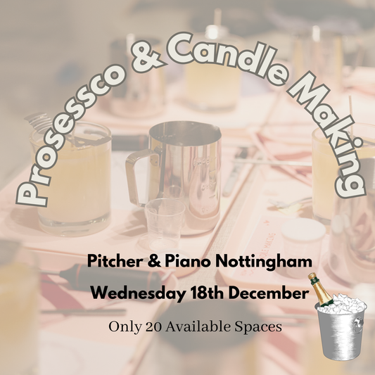 Pitcher & Piano Candle Workshop